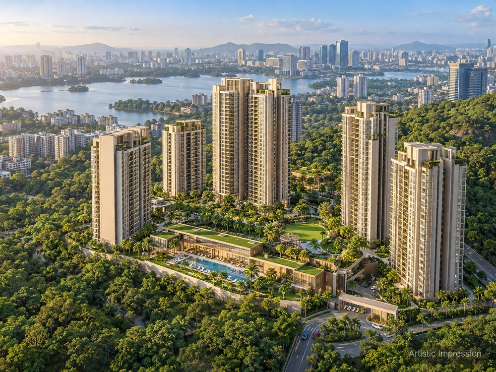 Mumbai elevation — Godrej Hillside Vikhroli