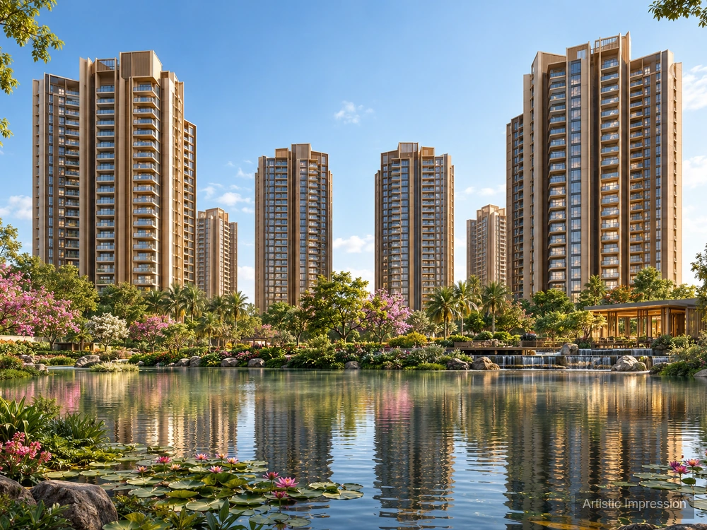 Mumbai elevation — Godrej Hillside Vikhroli