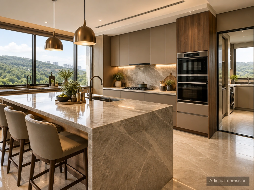 Kitchen — Godrej Hillside Vikhroli